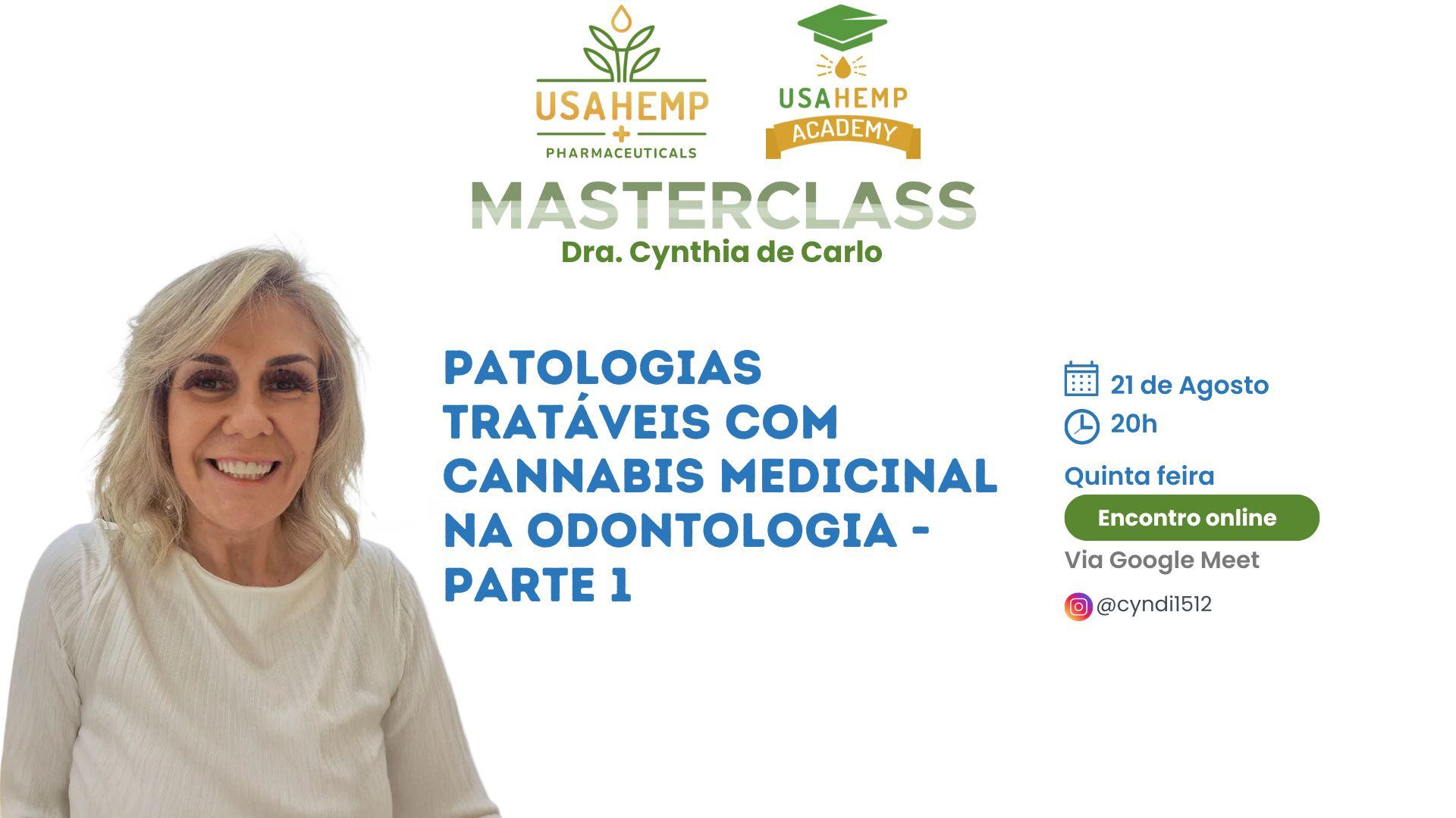 Masterclass de Odontologia com a Dra. Cynthia de Carlo